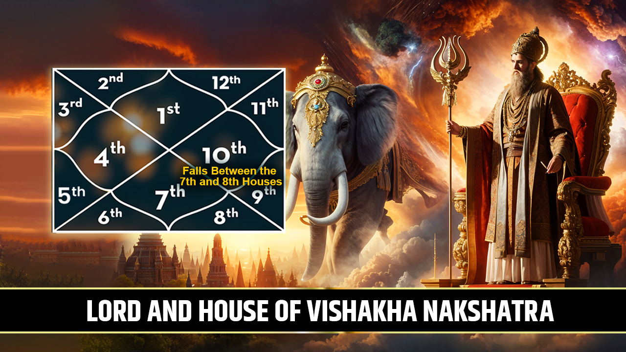lord and house of Vishakha Nakshatra
