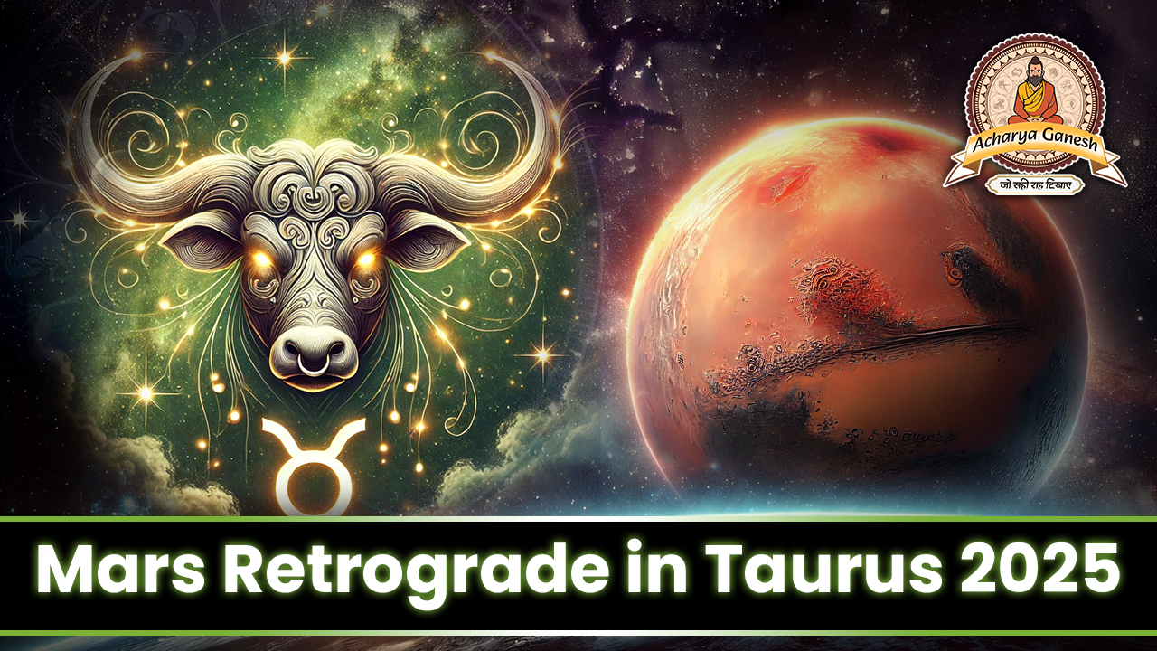 Mars Retrograde in Taurus 2025