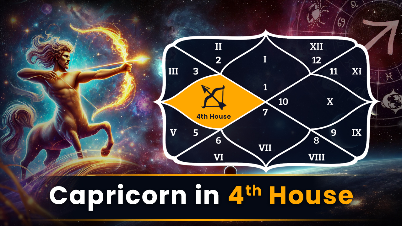 Sagittarius in 4th House