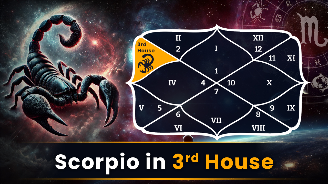 Scorpio in 3rd House