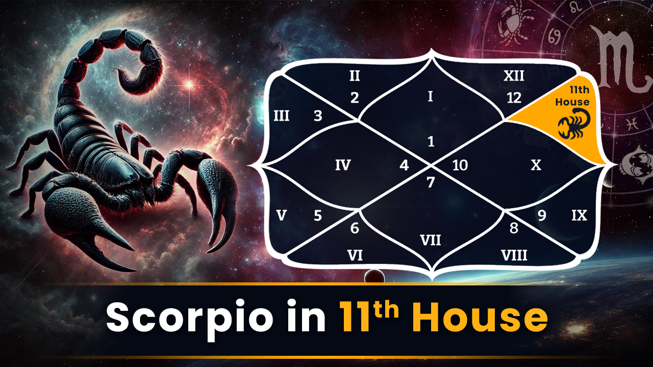 Scorpio in 11th House