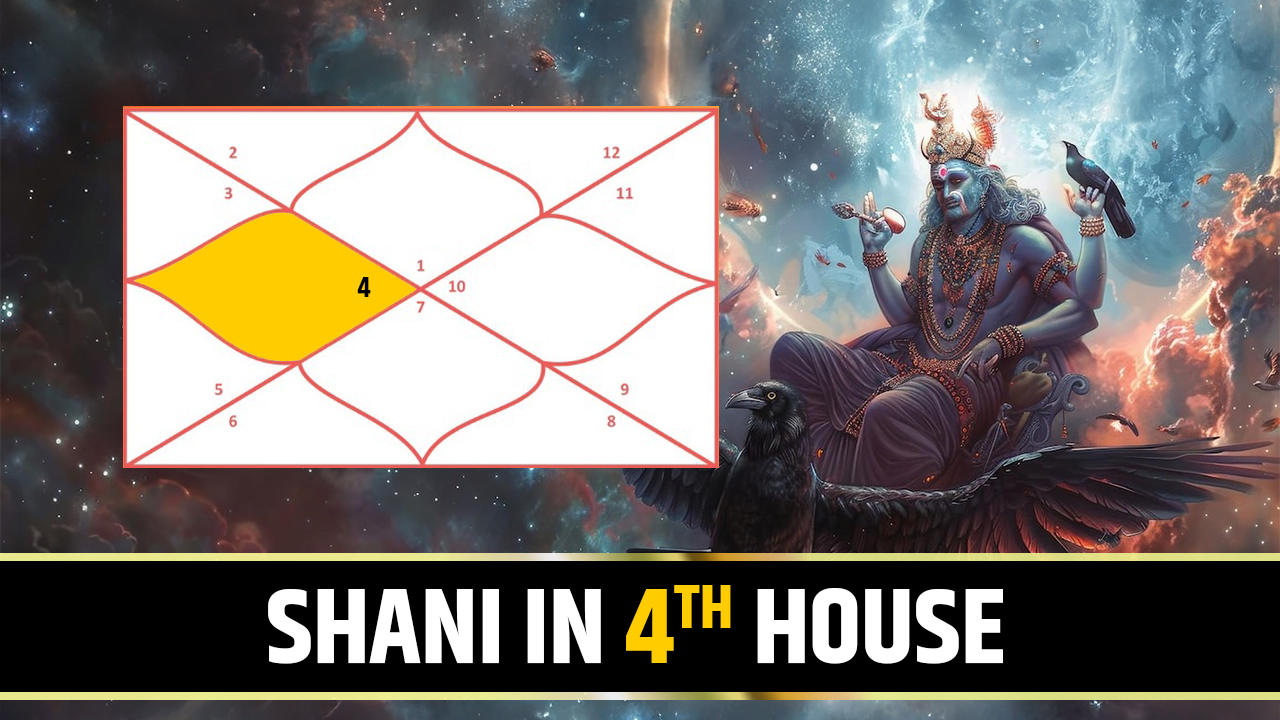 Shani in 4th House: