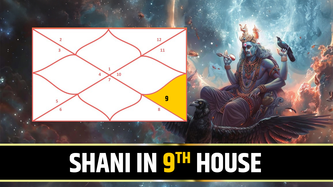 Shani in 9th House