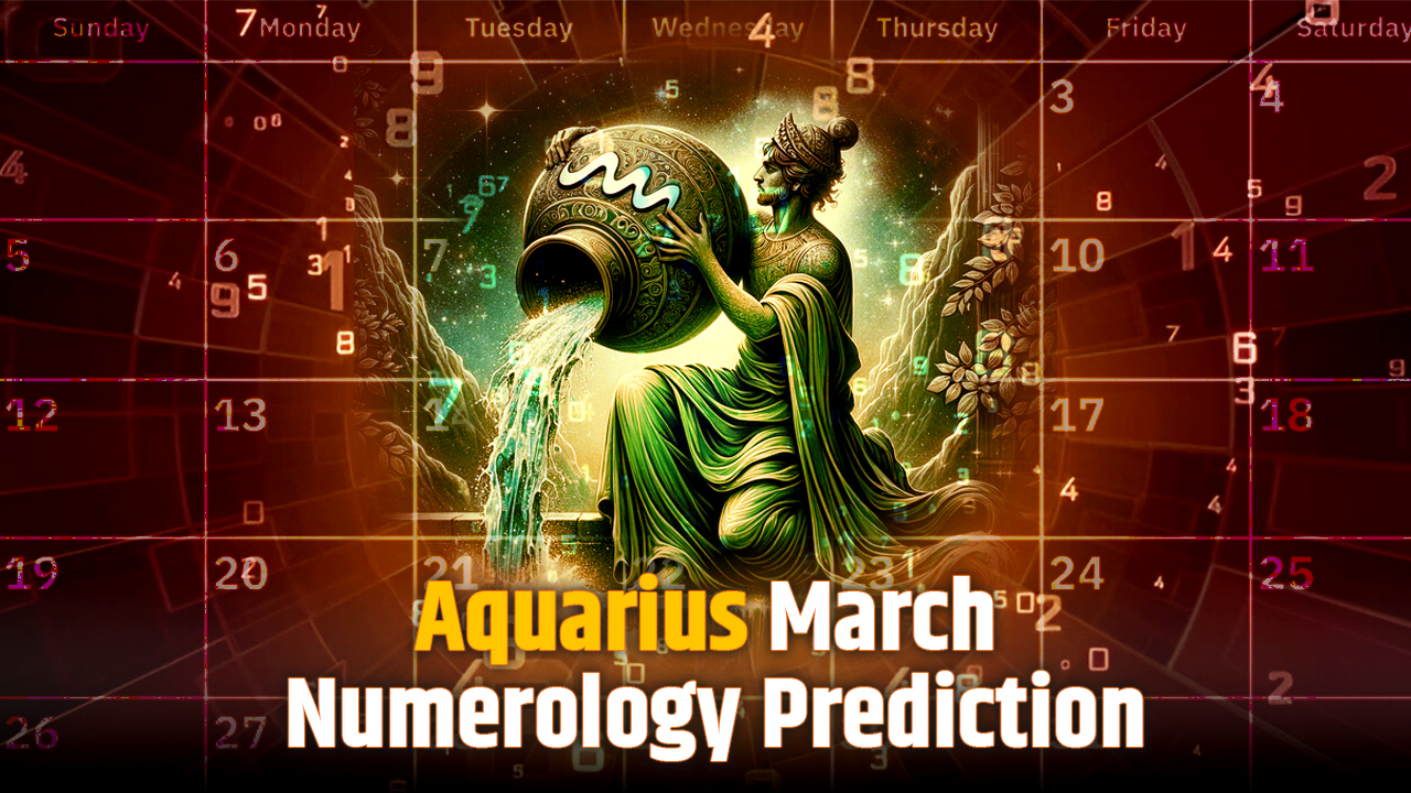 Aquarius March numerology prediction