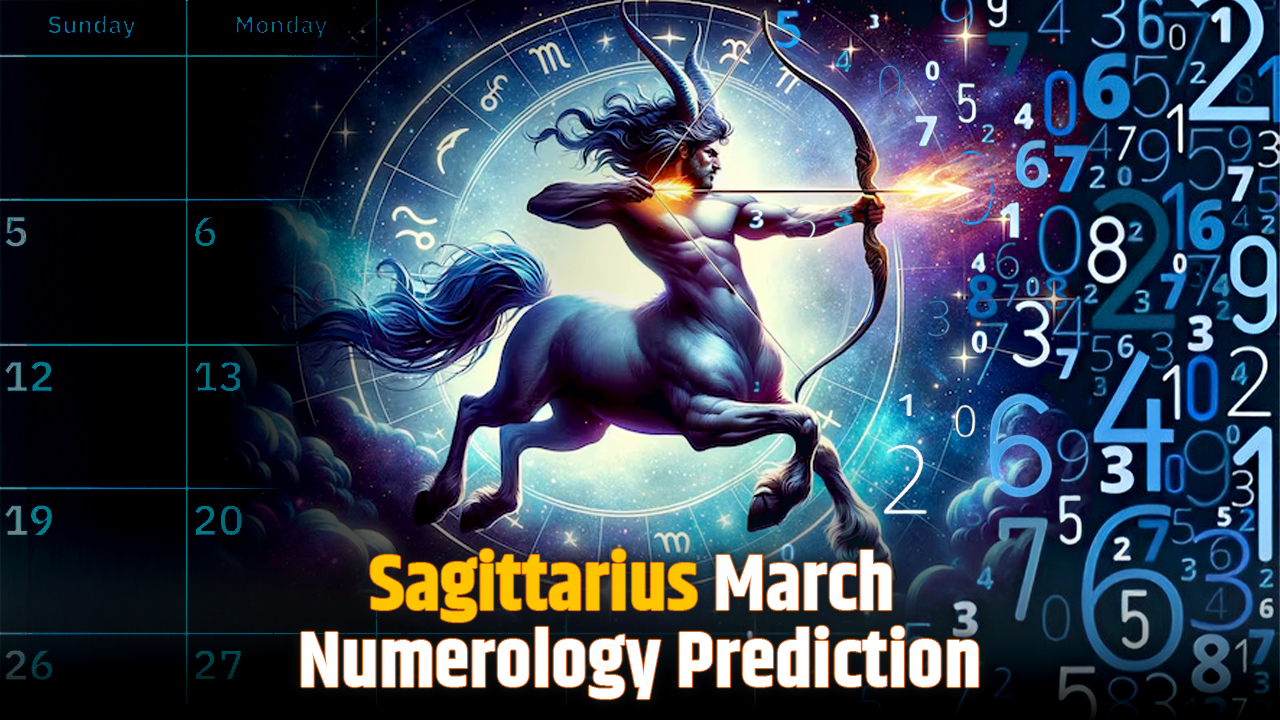 Sagittarius March numerology prediction