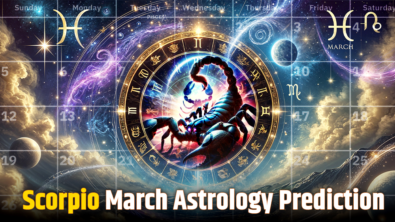 Scorpio March astrology prediction Forecast