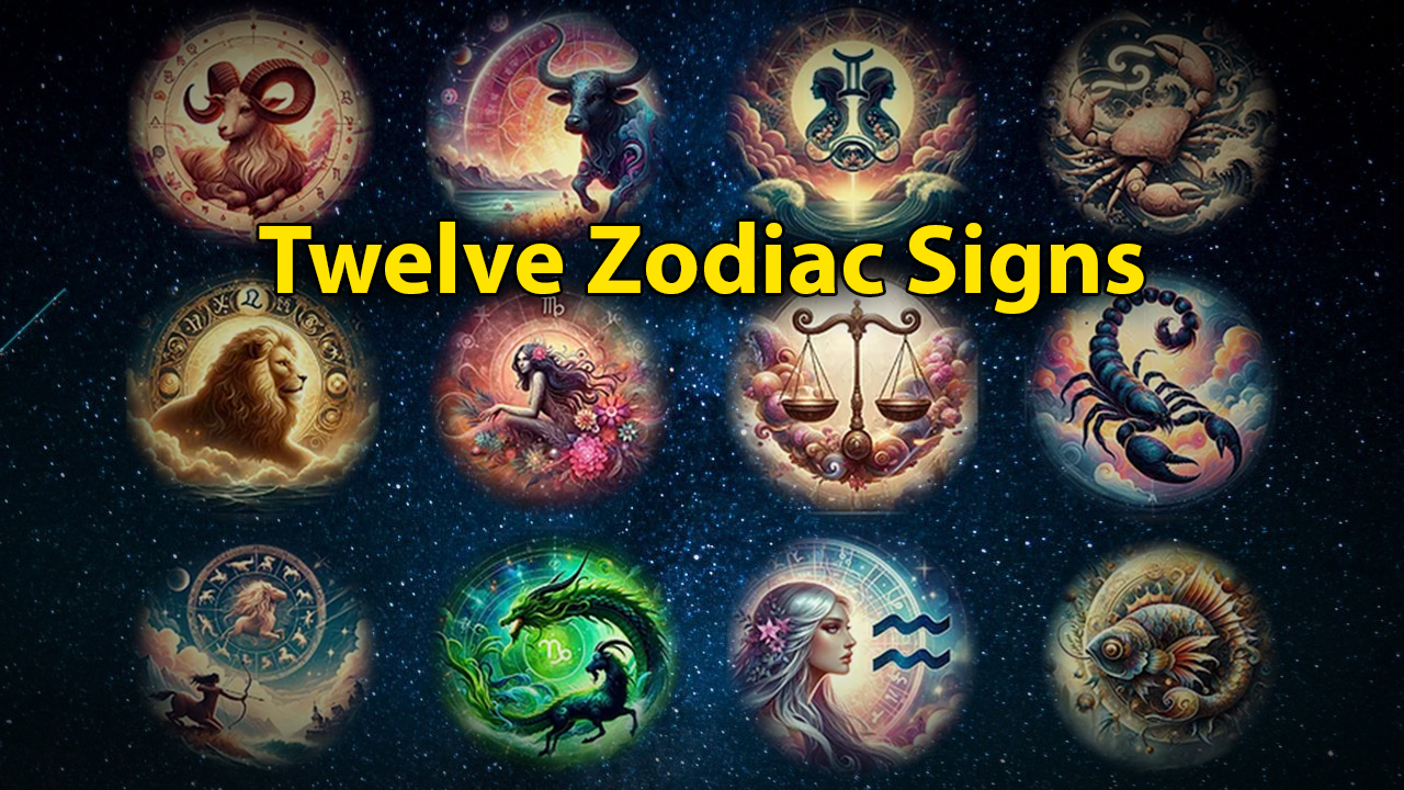 Twelve Zodiac Signs