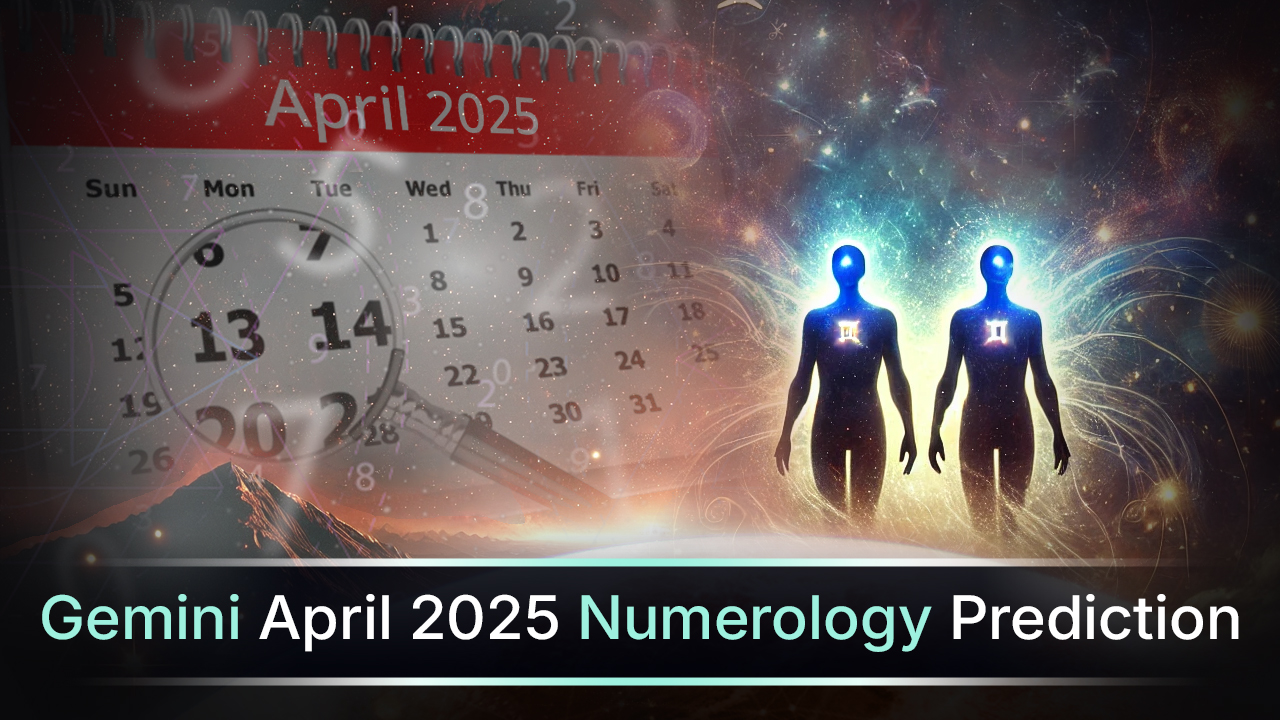 Gemini April 2025 Numerology Prediction