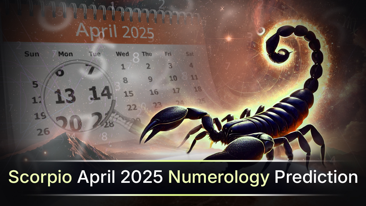 Scorpio April 2025 Numerology Prediction